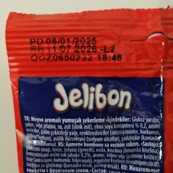 Kent Jelibon Ürününde Şaşırtan Yanık Cisim