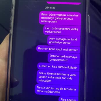 Müşteri Hizmetleri Ve Yanlış Ürün Gönderimi Sorunu