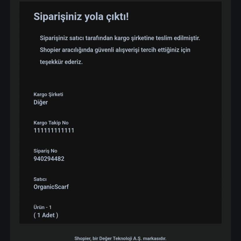 Kayıp Kargo Ve İletişim Sorunu: Acil Çözüm Bekliyorum!