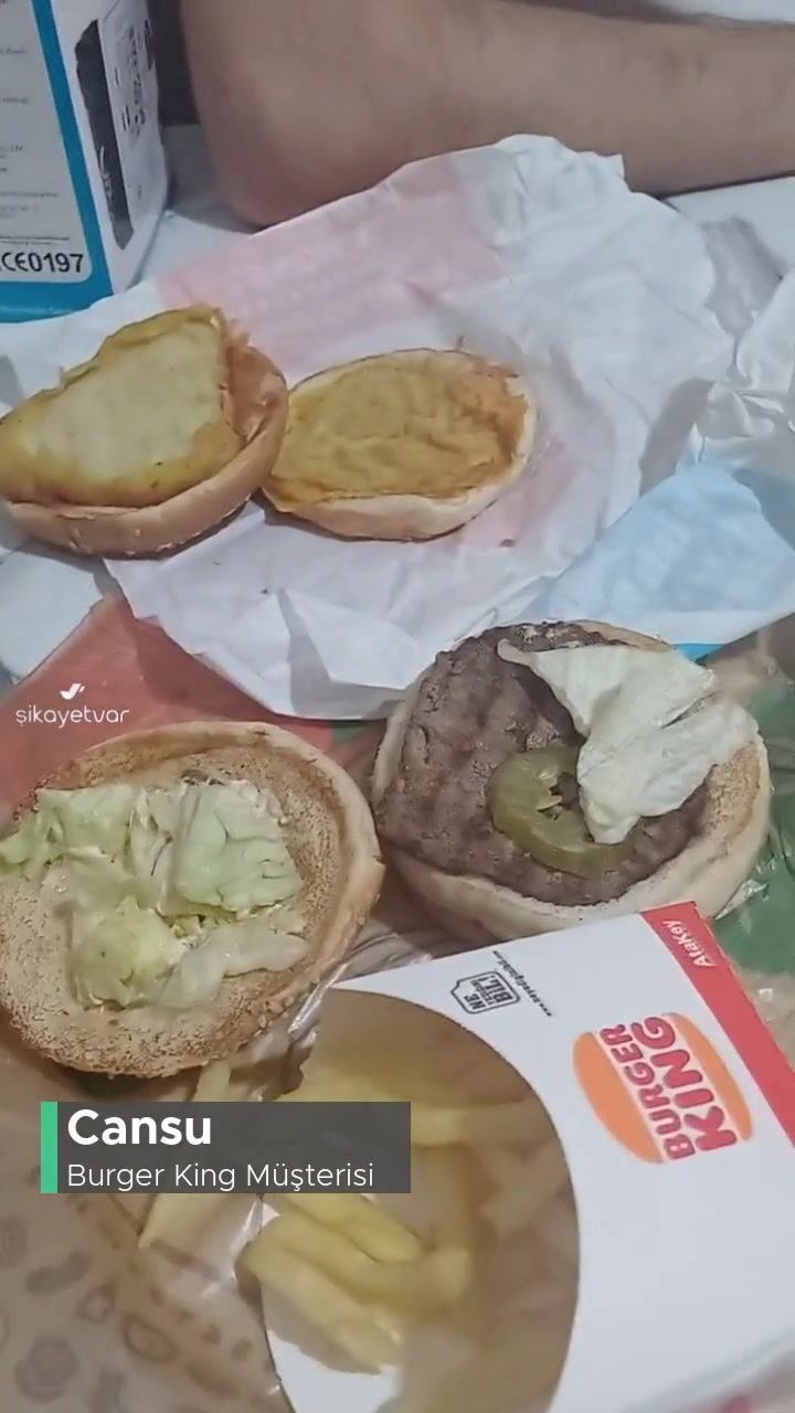 Kayışdağı Burger King Gelen Sipariş Çok Kötü videonun kapak resmi