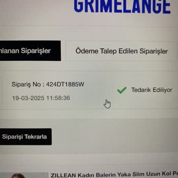 Siparişin Teslim Edilmemesi Ve İletişim Eksikliği