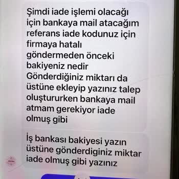 Ücret İadesi Yapılmayan Sipariş Ve Engellenme Sorunu