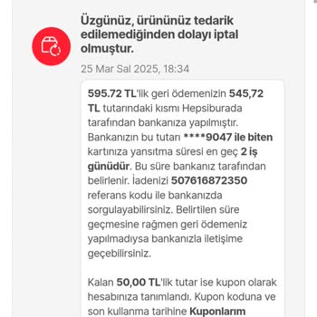 Hepsiburada'da Sürekli İptal Edilen Siparişler