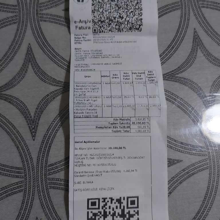 Stok Hatası Ve İlgisiz Müşteri Hizmeti