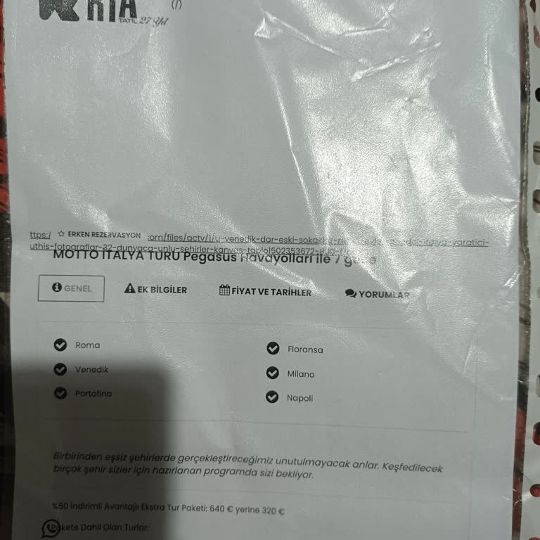 Son Dakika İptal Edilen Turla Mağduriyet Yaşadım