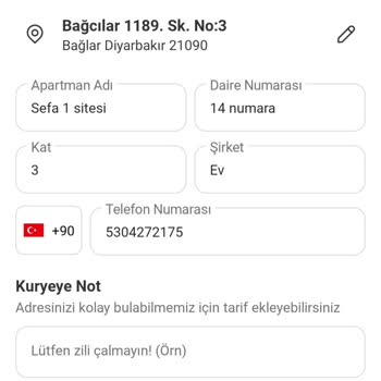 Yanlış Adrese Teslim Edilen Siparişin İadesi Yapılmıyor