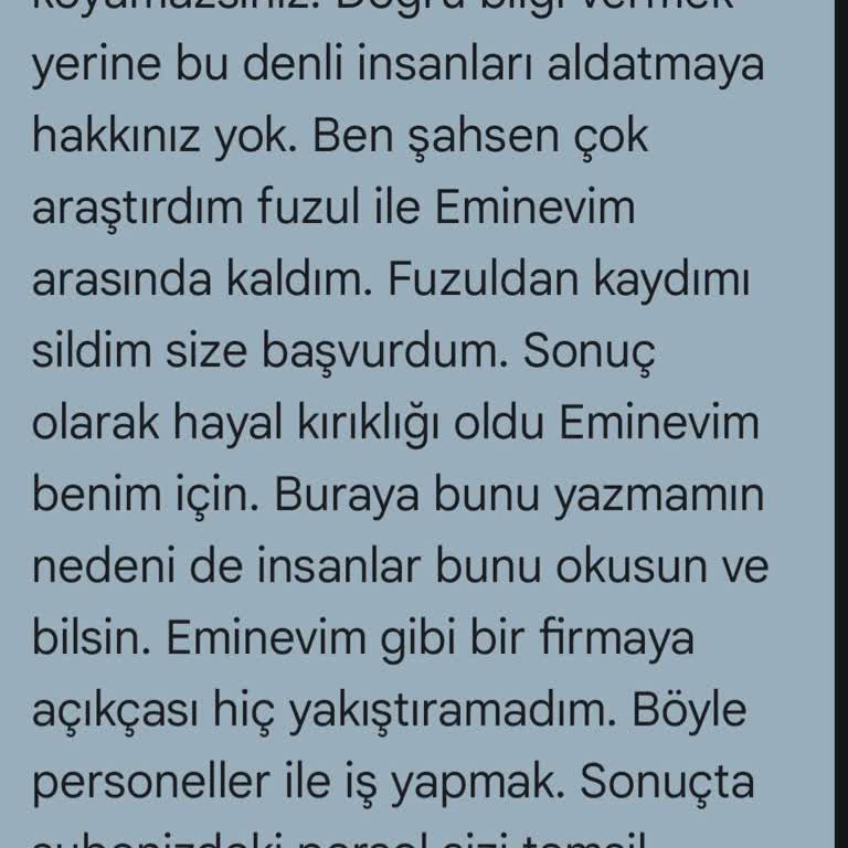 Şube Deneyimim ve Beklentilerim