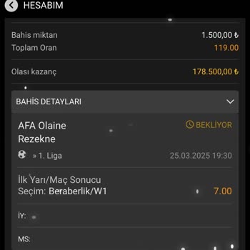 Winsgame Paramı Çekemedim