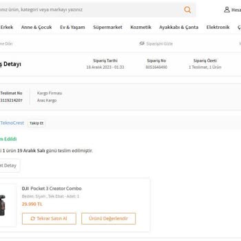 Trendyol'dan Aldığım Ürün Garanti Kapsamında Çıkmadı