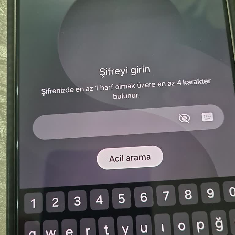 Samsung Galaxy S25 Ultra Şifre Sorunu