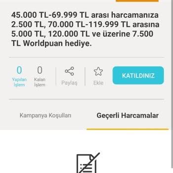 VakıfBank Worldcard Puan Yükleme Sorunu