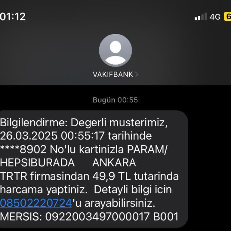 İzinsiz Para Çekimi: Hepsiburada Üzerinden Yetkisiz İşlem