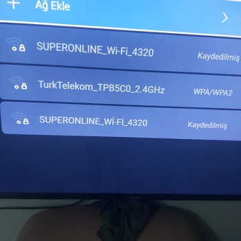 Televizyon İnternet Bağlantı Sorunu