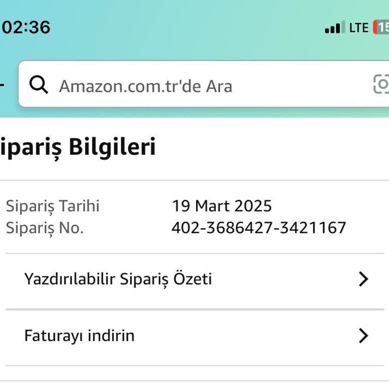 Amazon Siparişim MNG Kargo Engeline Takıldı