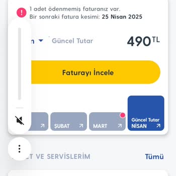 Aniden Artan Fatura Şoku