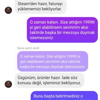 Beklenmedik Ekstra Ücret Talebi