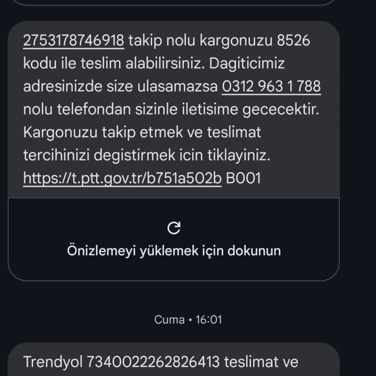 PTT Kargo Kaybolan Paket Sorunu