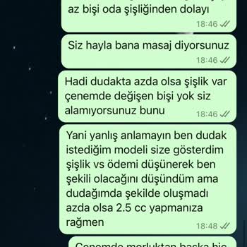 Estetikte Hayal Kırıklığı Ve Hijyen Sorunu