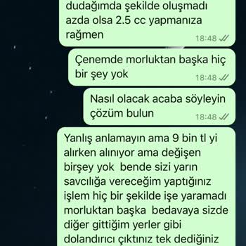 Estetikte Hayal Kırıklığı Ve Hijyen Sorunu