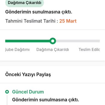 Sürat Kargo Ürünümü Teslim Etmiyor Çocuğum Ayakkabısını Bekliyor