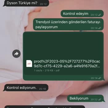 Dyson Ürününde Fatura Sorunu Ve Müşteri Hizmetleri Eksikliği
