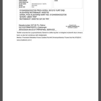 Uber'de Yanlış Ücretlendirme Ve İletişim Sorunu