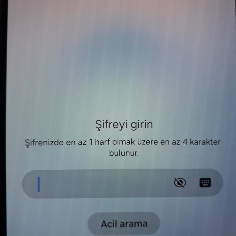 Samsung Galaxy S25 Ekran Şifresi Kendi Kendine Oluştu