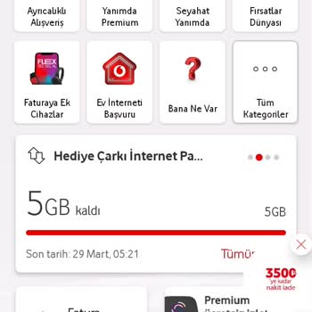 Hediye İnternet Yerine Kendi Paketim Kullanılıyor