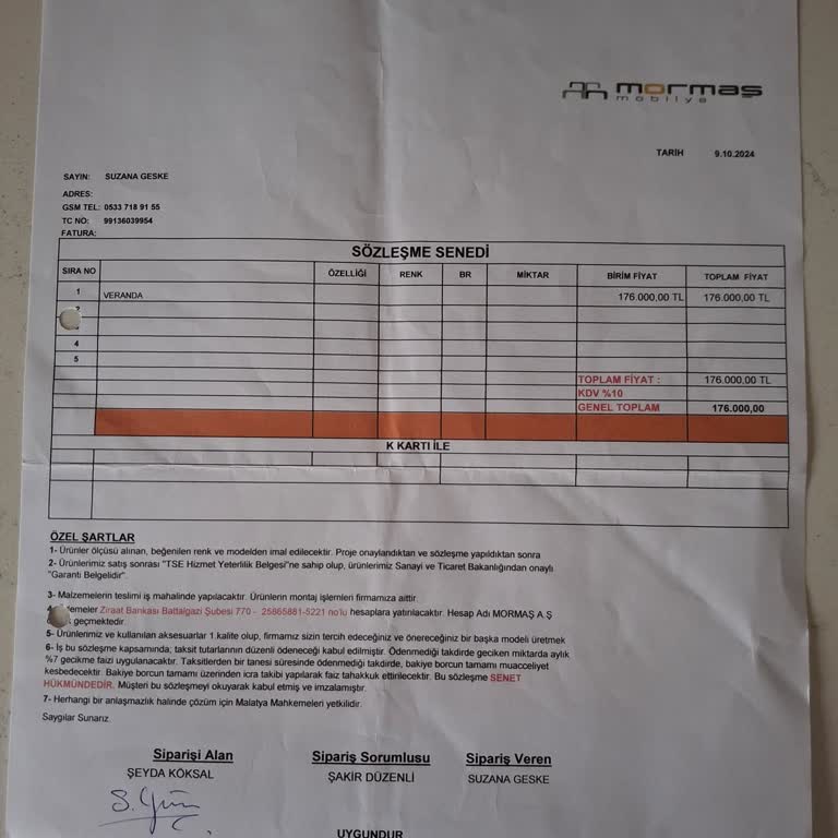 6 Aylık Bekleyiş: Veranda Üst Yapısı Teslim Edilmedi