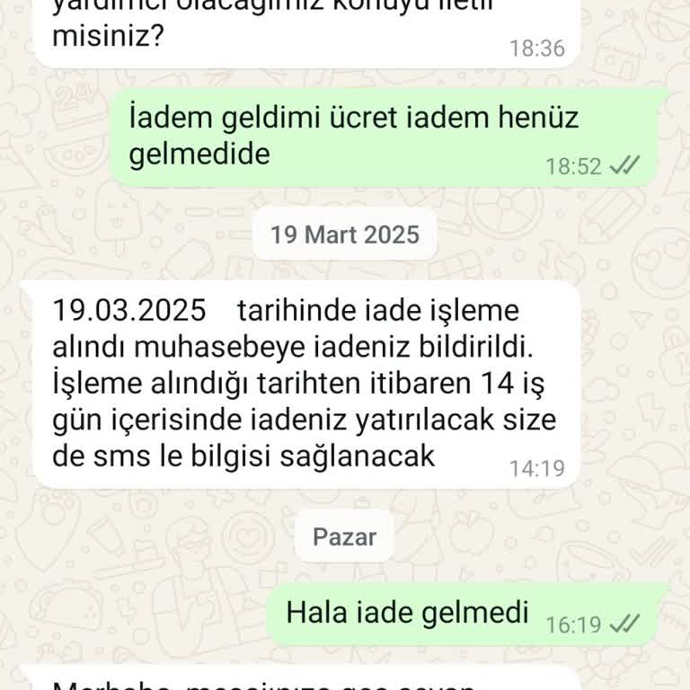 İade Sürecinde Yaşanan Sorunlar ve Müşteri Deneyimi