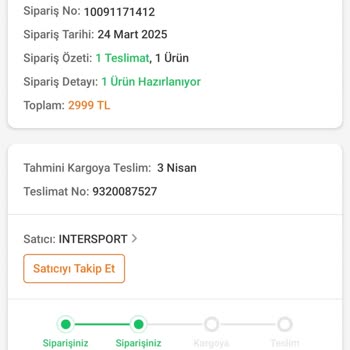 Intersport Trendyol İle Yaşanan Teslimat Sorunu