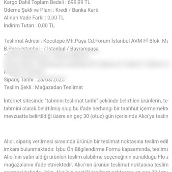Yanlış Mağaza Teslimatı Sorunu