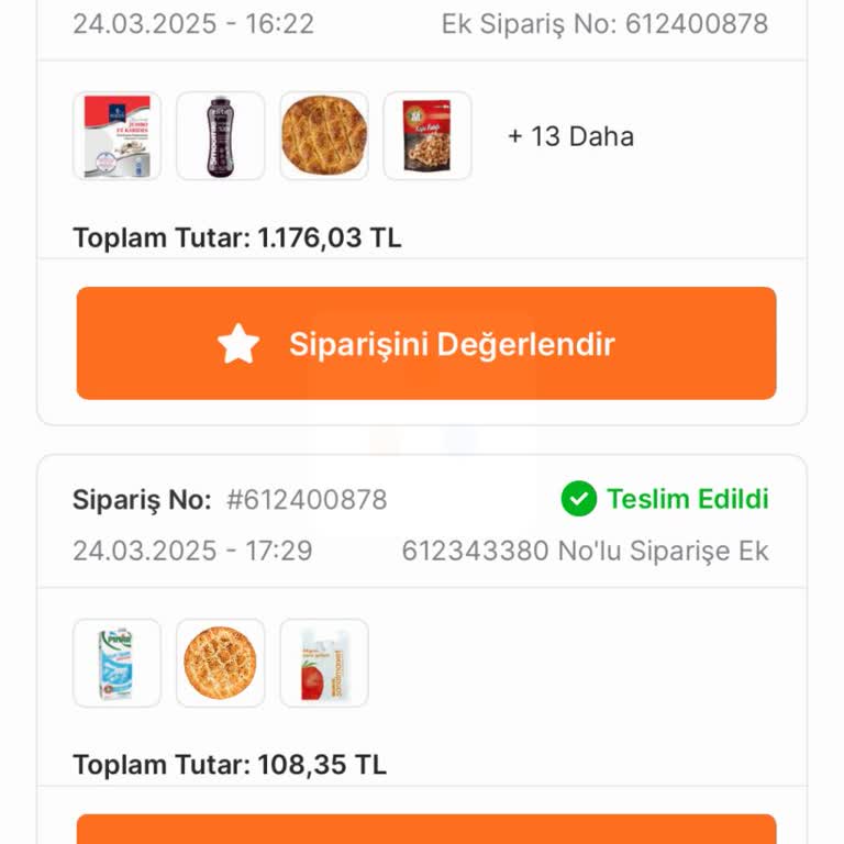 İptal Edilen Sipariş İçin İade Sorunu