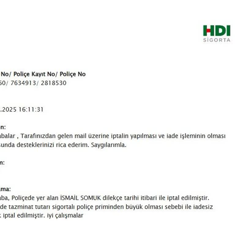 Haksız İptal Ve İade Sorunu