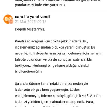 Ücret İadesi Beklerken Sabır Taşıran Süreç