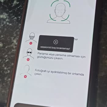 Hesap Açma Sürecinde Yüz Tanıma Hatası Ve Çözüm Beklentisi