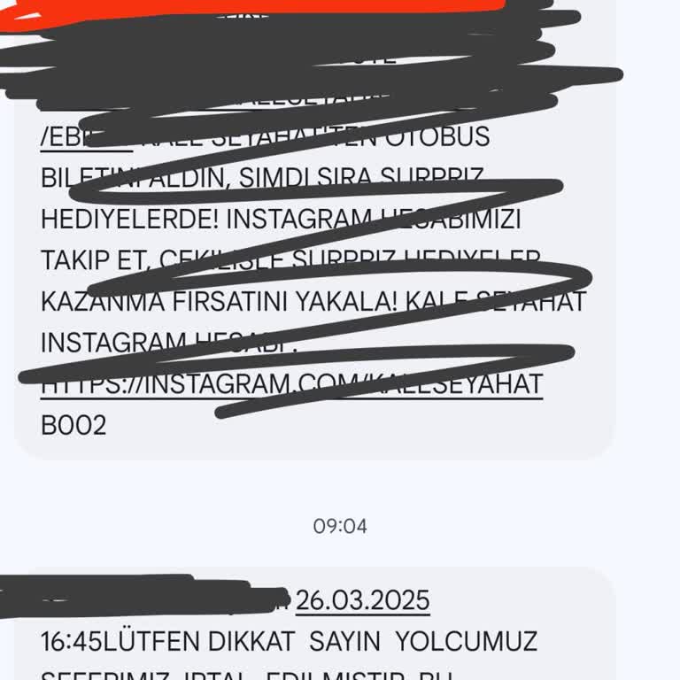 Sefer İptali Ve Müşteri Hizmetleri Sorunu