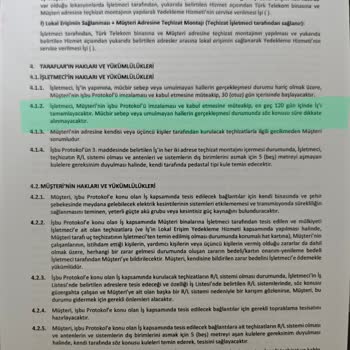 Sözleşme Taahhüdüne Uymayan Teslimat Sorunu