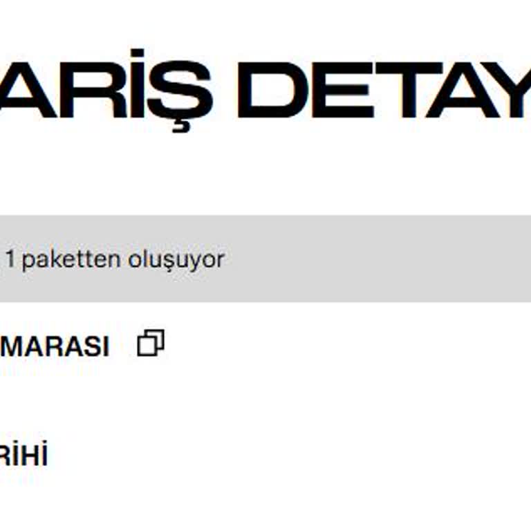 H&M Bayram Öncesi Sipariş Teslimat Sorunu