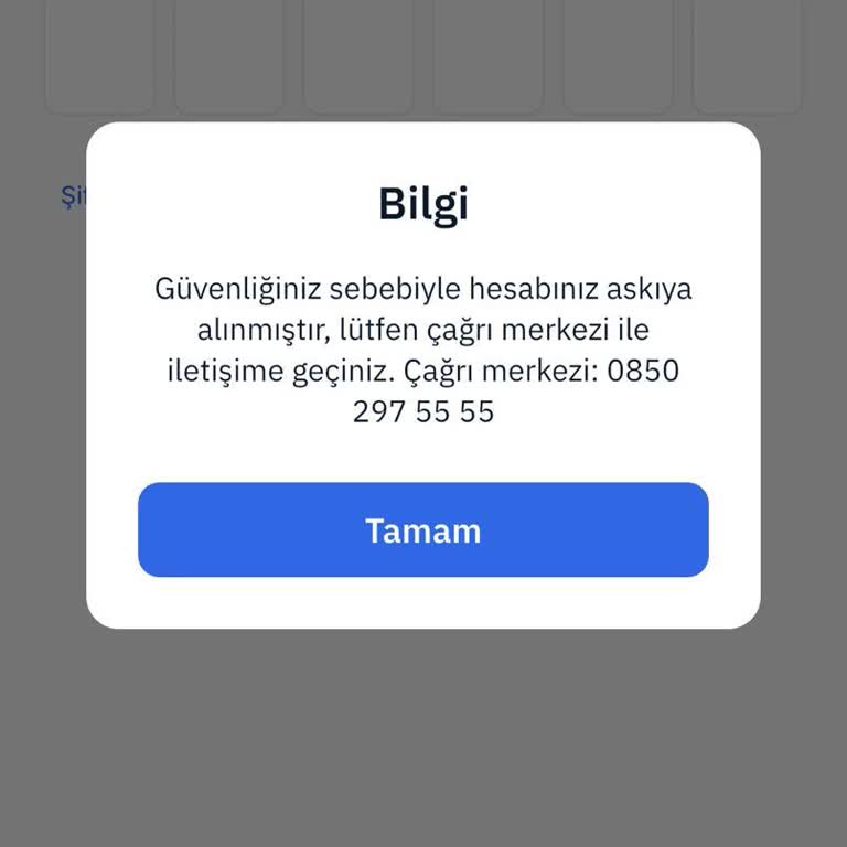 MoneyPay Hesabım Şüpheli İşlem Nedeniyle Askıya Alındı