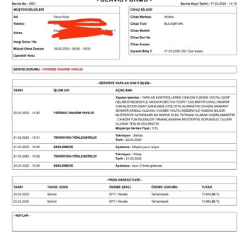 Elektronik Eşyalarımın Zarar Görmesi Ve Evrak Sorunları