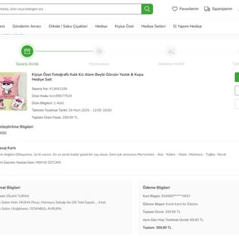 Özel Gün Hediyesi Teslim Edilmedi, Çiçek Sepeti Mağduriyeti