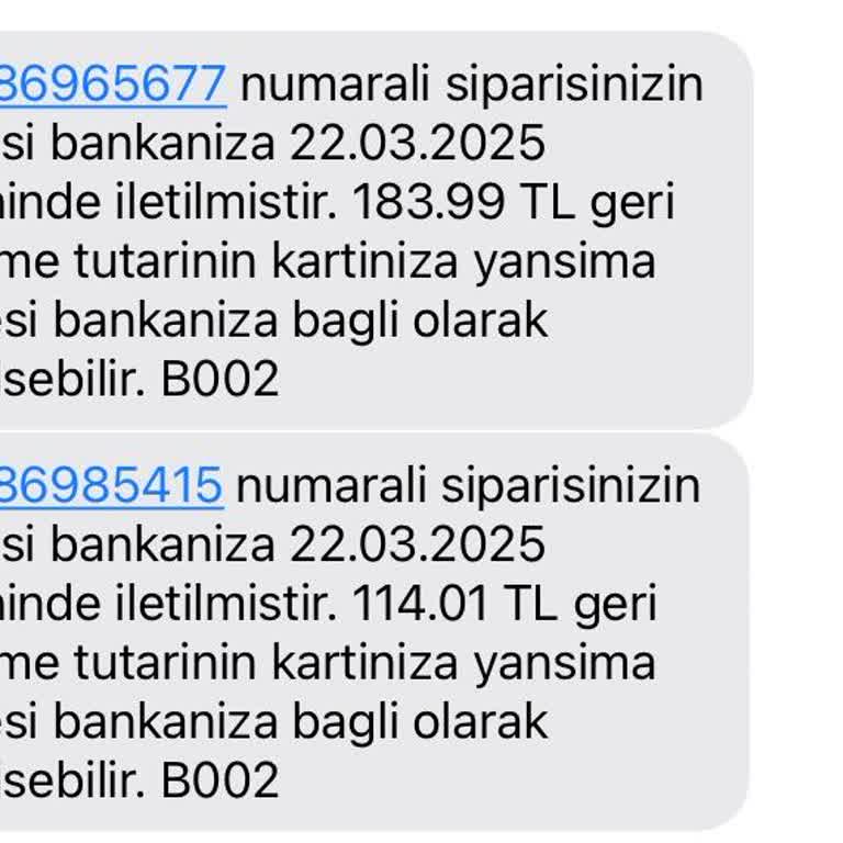 Trendyol'da İptal Edilen Siparişin Para İadesi Gecikti