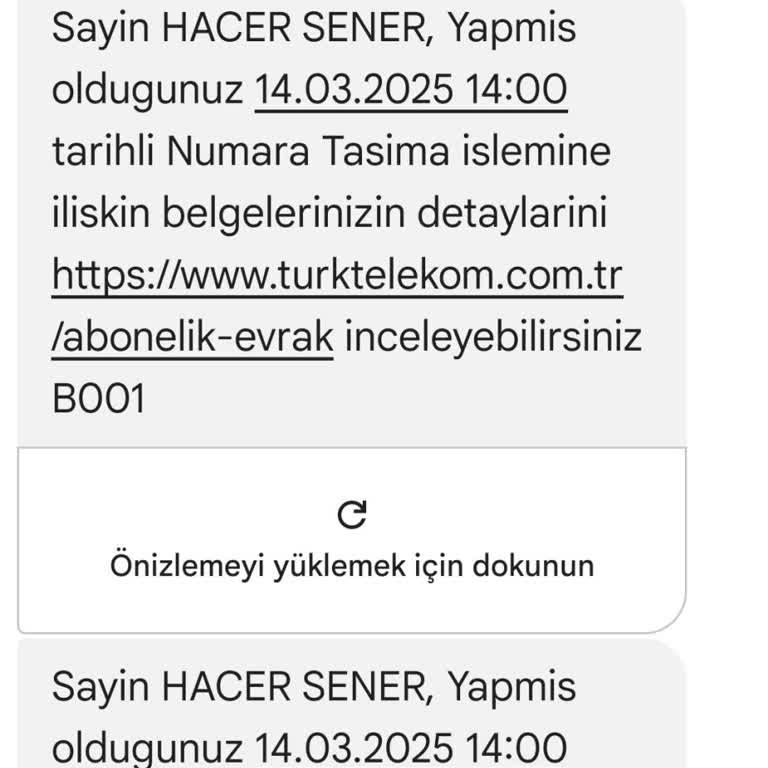 Türk Telekom Hattı Taşıma Sürecinde Yaşanan Sorunlar Ve İletişim Eksikliği