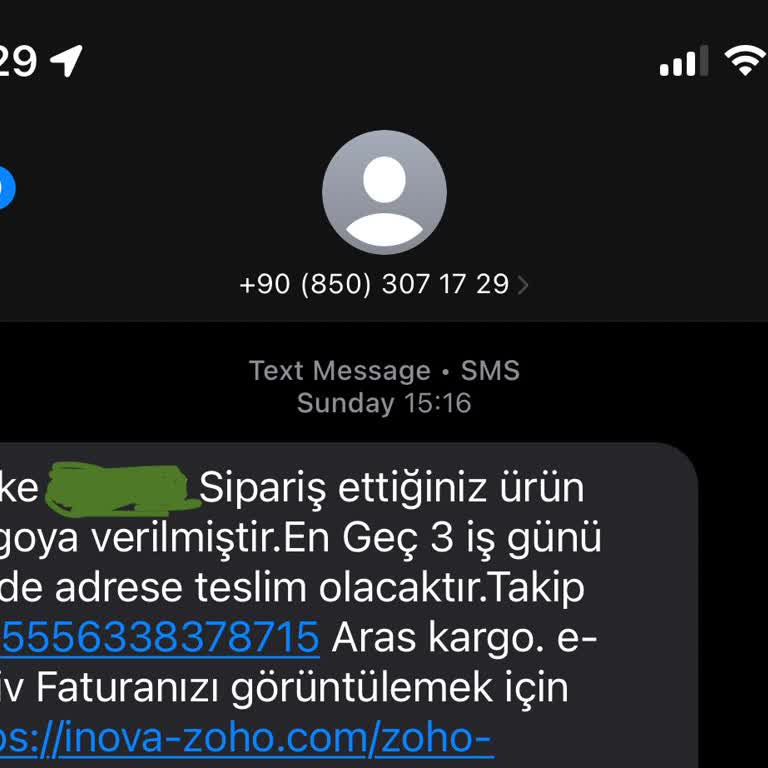 Yanlış Takip Numarası Ve Ulaşılamayan Müşteri Hizmetleri