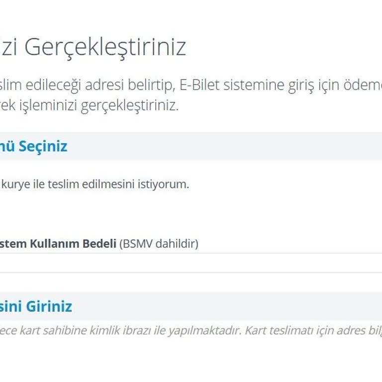 Passolig Kart Başvurusunda Yüksek Kurye Ücreti Sorunu