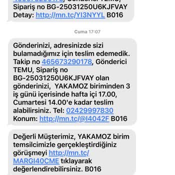 MNG Kargo'nun Teslimat Sorunları Ve İletişim Eksikliği