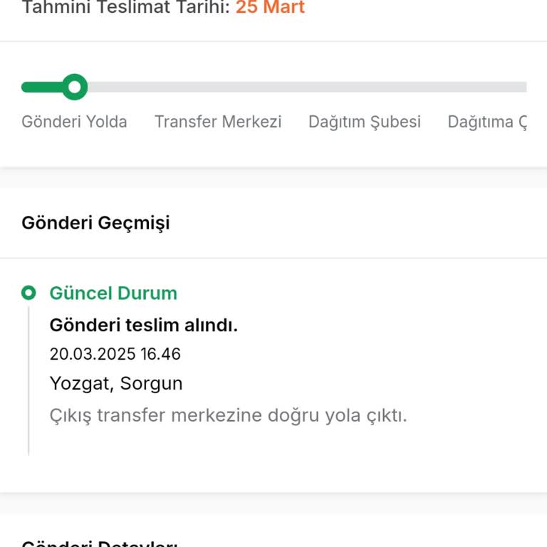 PTT Kargo Ürünüm Elime Ulaşmadı