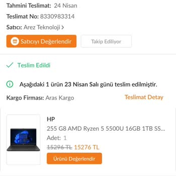 Garanti Kapsamında Ücret Talebi Ve Destek Eksikliği