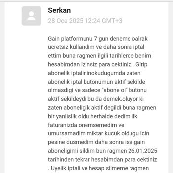 Haksız Üyelik Ücretleri Ve İptal Sorunları